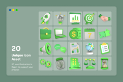 Startup Presentation 3D Icon Pack Product Image 6