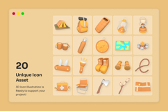 Heavy Duty Construction 3D Icon Pack Product Image 6