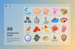 Oceanic Marine 3D Icon Pack Product Image 6