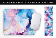 Alcohol Ink Mouse Pad Design | Mouse Pad Sublimation PNG Product Image 1