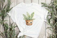 Kawaii Plant Potted Sublimation Product Image 2
