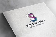 Super Mediax Letter S Logo Product Image 2