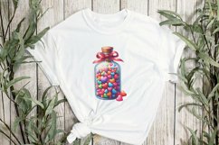 Love Bottle Valentine’s Day Sublimation Product Image 2