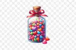 Love Bottle Valentine’s Day Sublimation Product Image 3