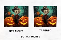 Creepy Halloween Tumbler Wrap PNG | Halloween Tumbler Wrap Product Image 6