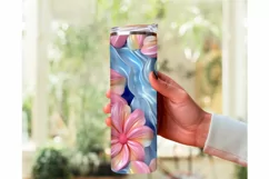 Hand Holding Skinny Tumbler Mockup | Canva Compatible Product Image 6