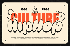 Flukin - Bubble Balloon Graffiti Font Product Image 6