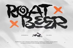 Prolazy - Experimental Irregular Graffiti Font Product Image 6