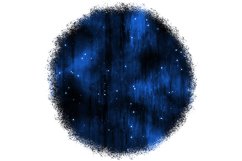 Mono Color Space Illustration Sublimation Designs. Product Image 4