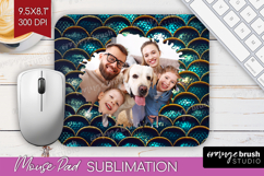 Animal Print Photo Mouse Pad PNG - Wild Animal Picture Frame Product Image 1