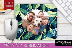 Eucalyptus Photo Mouse Pad PNG - Botanical Picture Frame Pad Product Image 1