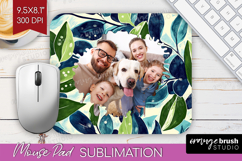 Eucalyptus Photo Mouse Pad PNG - Botanical Picture Frame Pad Product Image 1