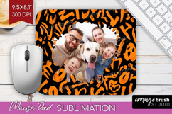Halloween Photo Mouse Pad PNG - Brush Stroke Picture Frame Product Image 1