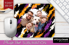 Halloween Photo Mouse Pad PNG - Brush Stroke Picture Frame Product Image 1