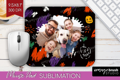 Halloween Photo Mouse Pad PNG - Brush Stroke Picture Frame Product Image 1