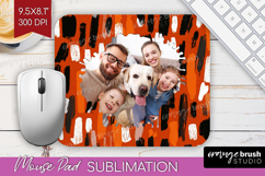 Halloween Photo Mouse Pad PNG - Brush Stroke Picture Frame Product Image 1
