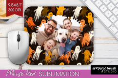 Halloween Photo Mouse Pad PNG - Brush Stroke Picture Frame Product Image 1