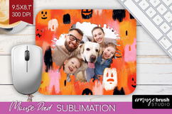 Halloween Photo Mouse Pad PNG - Brush Stroke Picture Frame Product Image 1
