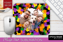 Halloween Photo Mouse Pad PNG - Brush Stroke Picture Frame Product Image 1