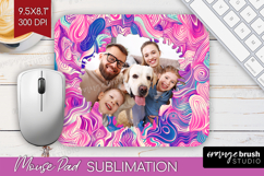 Brush Stroke Photo Mouse Pad PNG - Abstract Texture Picture Product Image 1