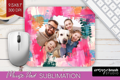 Brush Stroke Photo Mouse Pad PNG - Abstract Texture Picture Product Image 1