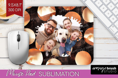 Rose Gold Photo Mouse Pad PNG - Abstract Picture Frame Mouse Product Image 1