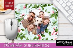 Spring Photo Mouse Pad PNG - Flowers Picture Frame Mouse Pad Product Image 1