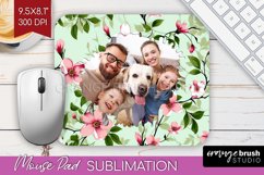 Spring Photo Mouse Pad PNG - Flowers Picture Frame Mouse Pad Product Image 1