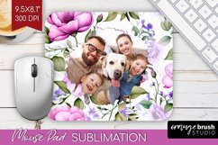 Spring Photo Mouse Pad PNG - Flowers Picture Frame Mouse Pad Product Image 1
