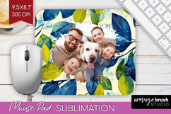 Eucalyptus Photo Mouse Pad PNG - Botanical Picture Frame Pad Product Image 1