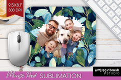 Eucalyptus Photo Mouse Pad PNG - Botanical Picture Frame Pad Product Image 1