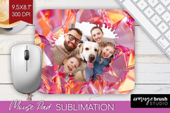 Gem Texture Photo Mouse Pad PNG - Gemstone Picture Frame Pad Product Image 1