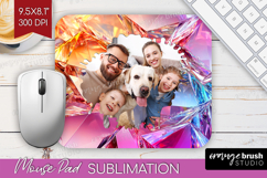 Gem Texture Photo Mouse Pad PNG - Gemstone Picture Frame Pad Product Image 1