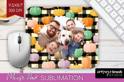 Halloween Photo Mouse Pad PNG - Spooky Picture Frame Mouse Product Image 1