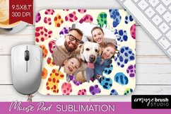 Leopard Print Photo Mouse Pad PNG - Animal Pattern Picture Product Image 1