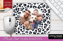 Leopard Print Photo Mouse Pad PNG - Animal Pattern Picture Product Image 1