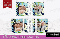 Eucalyptus Photo Mug Wrap PNG - Botanical Picture Frame Mug Product Image 1