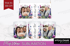 Wildflowers Photo Mug Wrap PNG - Summer Flowers Picture Mug Product Image 1