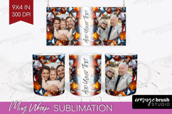 Gem Texture Photo Mug Wrap PNG - Gemstone Picture Frame Mug Product Image 1