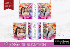 Gem Texture Photo Mug Wrap PNG - Gemstone Picture Frame Mug Product Image 1