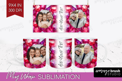 Gem Texture Photo Mug Wrap PNG - Gemstone Picture Frame Mug Product Image 1