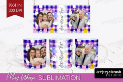 Halloween Photo Mug Wrap PNG - Spooky Picture Frame Mug Product Image 1