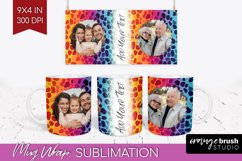 Leopard Print Photo Mug Wrap PNG - Animal Pattern Picture Product Image 1