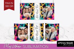 Leopard Print Photo Mug Wrap PNG - Animal Pattern Picture Product Image 1