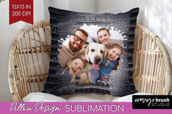 Animal Print Photo Pillow PNG - Wild Animal Picture Frame Product Image 1