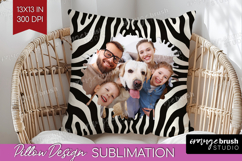 Animal Print Photo Pillow PNG - Wild Animal Picture Frame Product Image 1