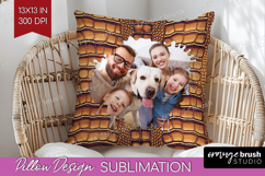 Animal Print Photo Pillow PNG - Wild Animal Picture Frame Product Image 1