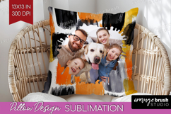 Halloween Photo Pillow PNG - Brush Stroke Picture Frame Product Image 1