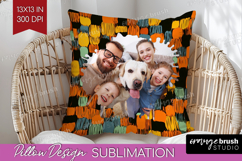 Halloween Photo Pillow PNG - Brush Stroke Picture Frame Product Image 1