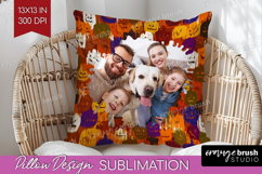 Halloween Photo Pillow PNG - Brush Stroke Picture Frame Product Image 1